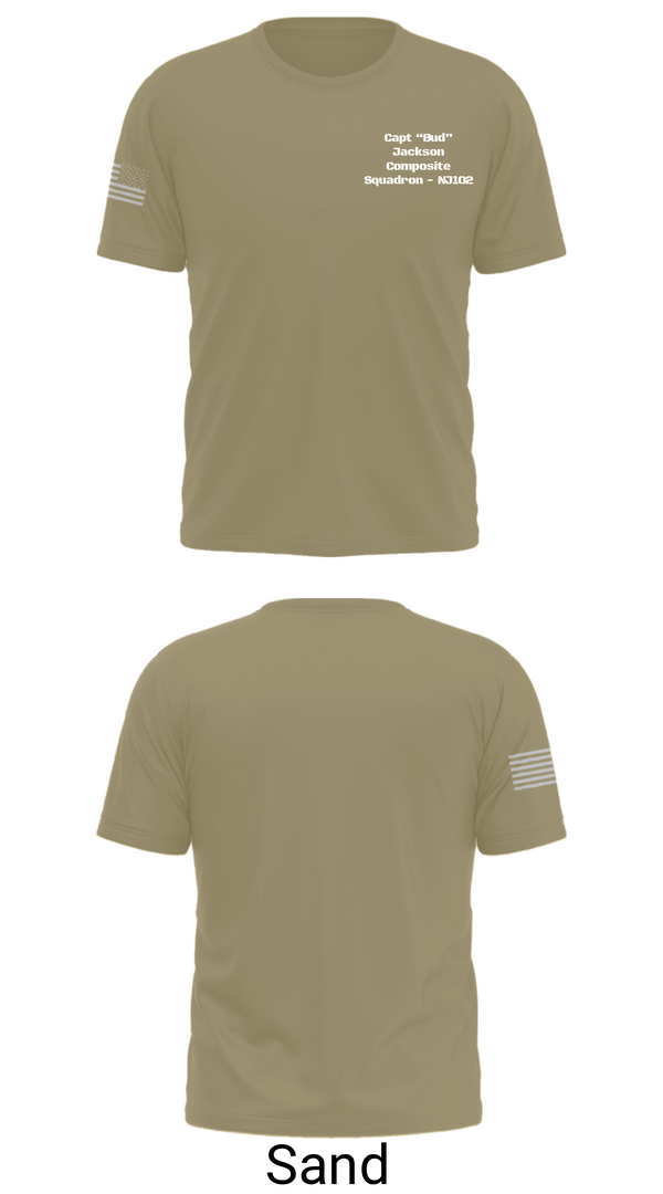Short Sleeve Performance Shirt, Capt “Bud” Jackson Composite Squadron - NJ102, Air Force, Teamtime, Team time, sublimation, custom sports apparel, team uniforms, spirit wear, spiritwear, sports uniforms, custom shirts, team store, custom team store, fundraiser sports, apparel fundraiser
