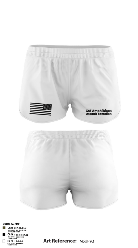 Ranger Panties, 3rd Amphibious Assault battalion, Marines, Teamtime, Team time, sublimation, custom sports apparel, team uniforms, spirit wear, spiritwear, sports uniforms, custom shirts, team store, custom team store, fundraiser sports, apparel fundraiser
