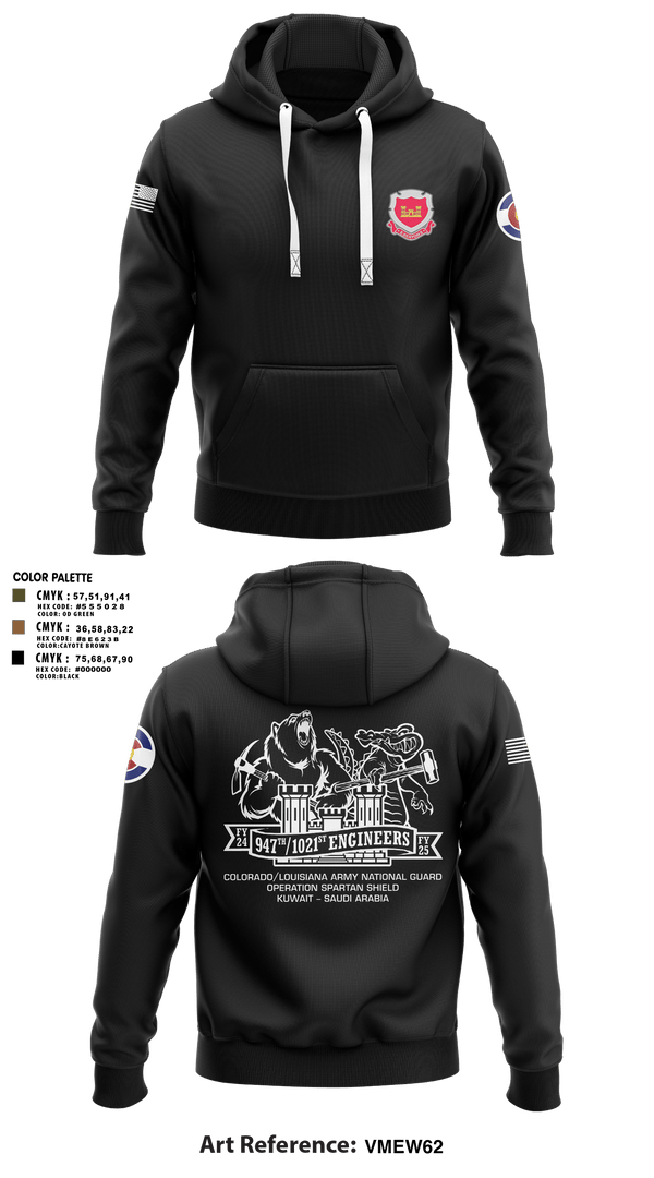 Hoodie, 947th EVCC, , Teamtime, Team time, sublimation, custom sports apparel, team uniforms, spirit wear, spiritwear, sports uniforms, custom shirts, team store, custom team store, fundraiser sports, apparel fundraiser