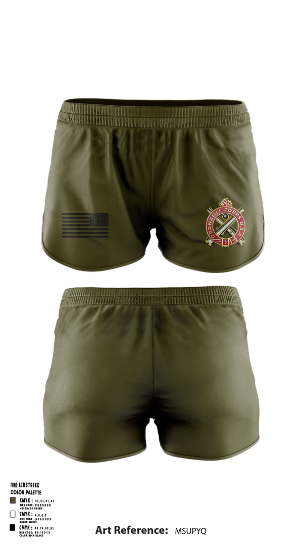 Ranger Panties, 829 EVCC, National Guard, Teamtime, Team time, sublimation, custom sports apparel, team uniforms, spirit wear, spiritwear, sports uniforms, custom shirts, team store, custom team store, fundraiser sports, apparel fundraiser