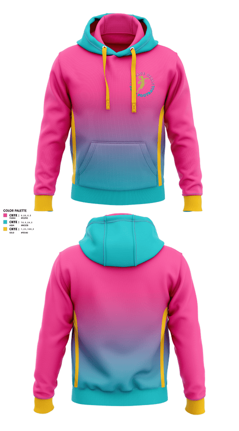 Hoodie, Acreage Girls Flag Football, Football, Teamtime, Team time, sublimation, custom sports apparel, team uniforms, spirit wear, spiritwear, sports uniforms, custom shirts, team store, custom team store, fundraiser sports, apparel fundraiser