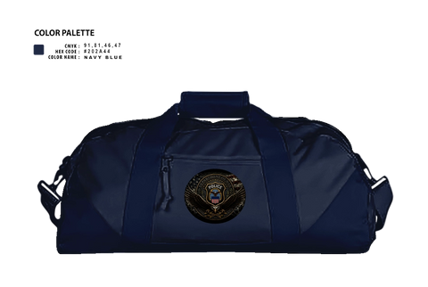 Duffle Bag, DLA PD, Police, Teamtime, Team time, sublimation, custom sports apparel, team uniforms, spirit wear, spiritwear, sports uniforms, custom shirts, team store, custom team store, fundraiser sports, apparel fundraiser