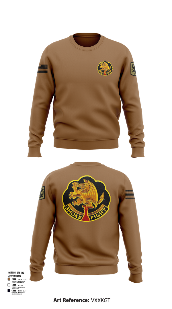 Crew Neck Sweatshirt, 490th CBRN battalion, , Teamtime, Team time, sublimation, custom sports apparel, team uniforms, spirit wear, spiritwear, sports uniforms, custom shirts, team store, custom team store, fundraiser sports, apparel fundraiser