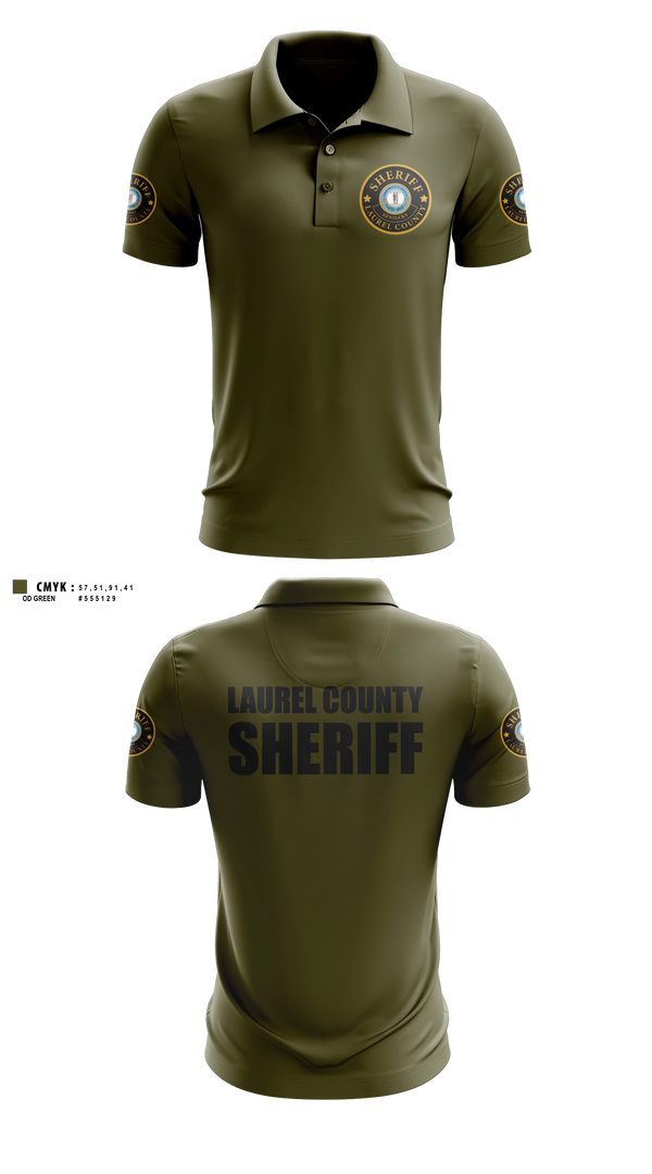 Short Sleeve Performance Polo, Laurel county sheriffs, Police, Teamtime, Team time, sublimation, custom sports apparel, team uniforms, spirit wear, spiritwear, sports uniforms, custom shirts, team store, custom team store, fundraiser sports, apparel fundraiser