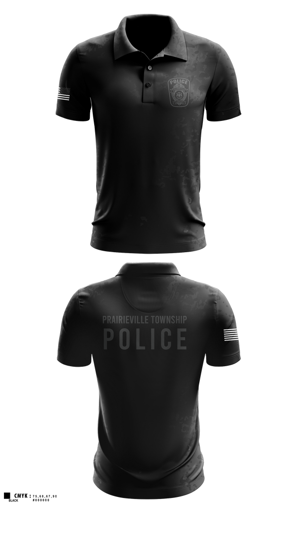 Short Sleeve Performance Polo, Prairieville Township police, Police, Teamtime, Team time, sublimation, custom sports apparel, team uniforms, spirit wear, spiritwear, sports uniforms, custom shirts, team store, custom team store, fundraiser sports, apparel fundraiser