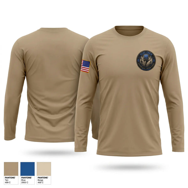 Long Sleeve Performance Shirt, TTBF 2026, National Guard, Teamtime, Team time, sublimation, custom sports apparel, team uniforms, spirit wear, spiritwear, sports uniforms, custom shirts, team store, custom team store, fundraiser sports, apparel fundraiser