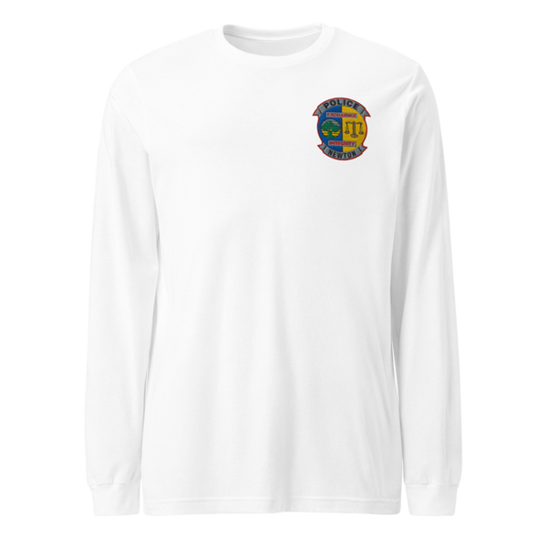 Newton Police Department 7766110 Unisex Long Sleeve Tee | Bella + Canvas 3501