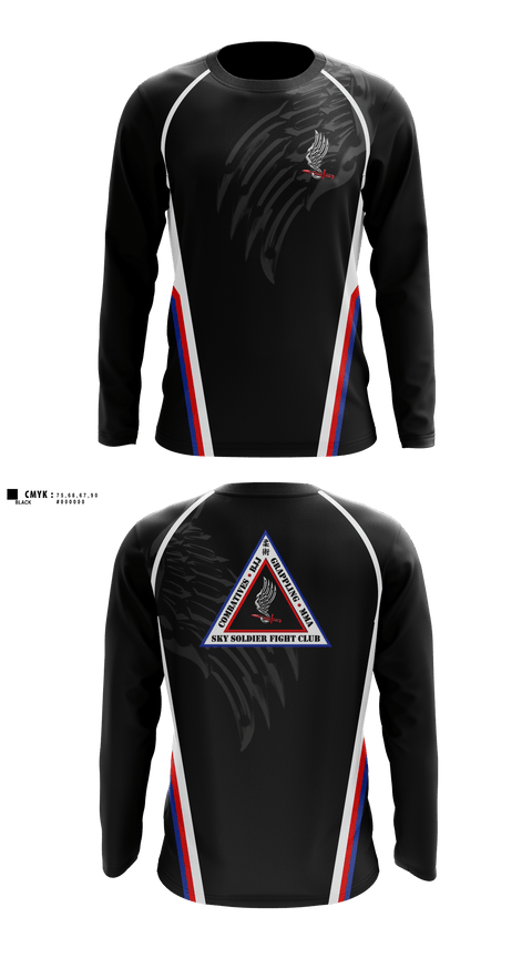 Long Sleeve Rash Guard Shirt, Attack Company, Army, Teamtime, Team time, sublimation, custom sports apparel, team uniforms, spirit wear, spiritwear, sports uniforms, custom shirts, team store, custom team store, fundraiser sports, apparel fundraiser
