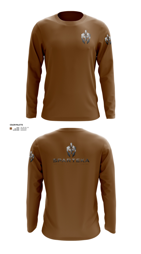 Long Sleeve Performance Shirt, Sparteka EP, , Teamtime, Team time, sublimation, custom sports apparel, team uniforms, spirit wear, spiritwear, sports uniforms, custom shirts, team store, custom team store, fundraiser sports, apparel fundraiser