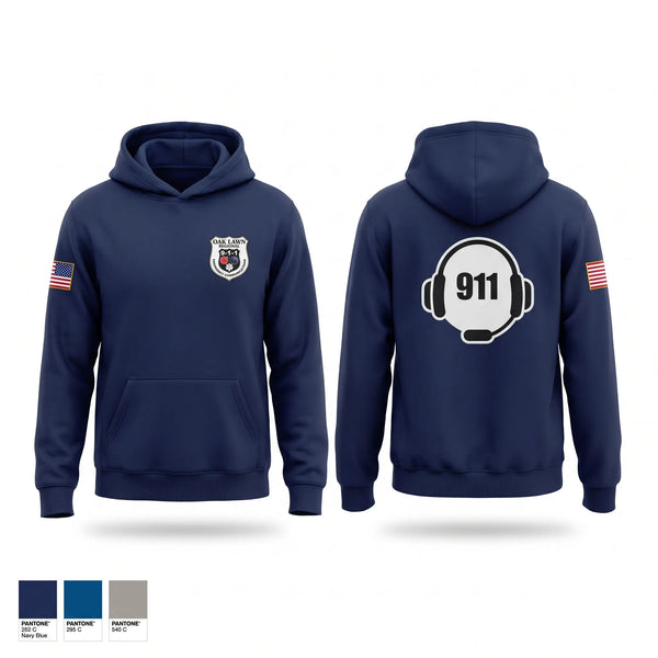 Hoodie, OLREC Dispatch, Police, Teamtime, Team time, sublimation, custom sports apparel, team uniforms, spirit wear, spiritwear, sports uniforms, custom shirts, team store, custom team store, fundraiser sports, apparel fundraiser