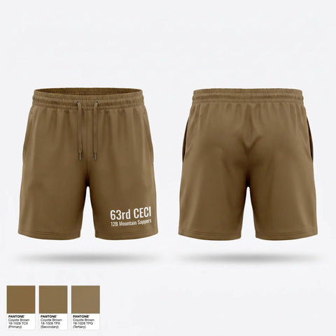 Athletic Shorts With Pockets, 63rd CEC-I, Army, Teamtime, Team time, sublimation, custom sports apparel, team uniforms, spirit wear, spiritwear, sports uniforms, custom shirts, team store, custom team store, fundraiser sports, apparel fundraiser