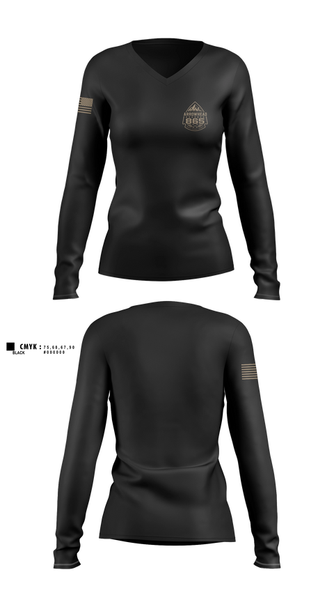 Womens Long Sleeve Vneck Shirt, Nunya, Police, Teamtime, Team time, sublimation, custom sports apparel, team uniforms, spirit wear, spiritwear, sports uniforms, custom shirts, team store, custom team store, fundraiser sports, apparel fundraiser