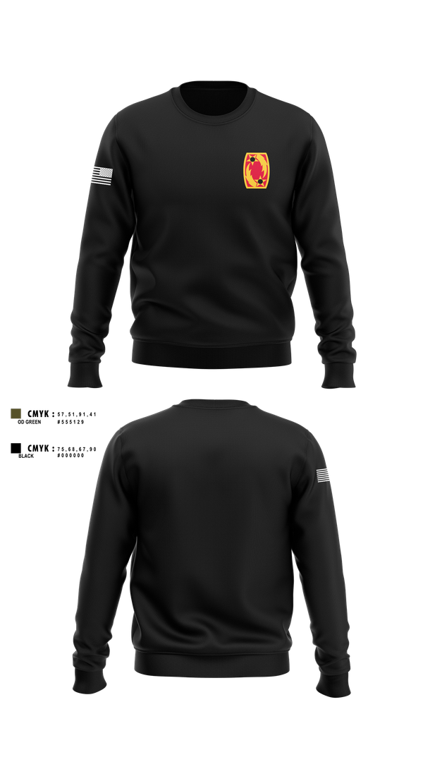 Crew Neck Sweatshirt, 69th ADA, Army, Teamtime, Team time, sublimation, custom sports apparel, team uniforms, spirit wear, spiritwear, sports uniforms, custom shirts, team store, custom team store, fundraiser sports, apparel fundraiser