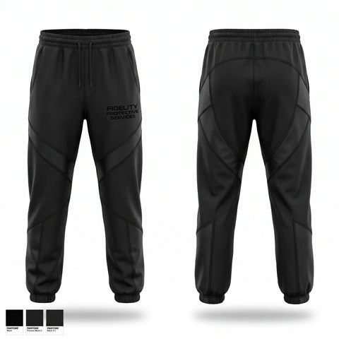Sweatpants, Fidelity Protective Services, , Teamtime, Team time, sublimation, custom sports apparel, team uniforms, spirit wear, spiritwear, sports uniforms, custom shirts, team store, custom team store, fundraiser sports, apparel fundraiser