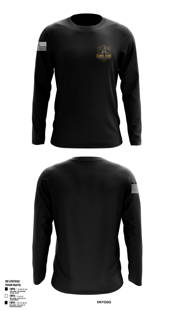 Long Sleeve Performance Shirt, Camel kids 2026, Wrestling, Teamtime, Team time, sublimation, custom sports apparel, team uniforms, spirit wear, spiritwear, sports uniforms, custom shirts, team store, custom team store, fundraiser sports, apparel fundraiser
