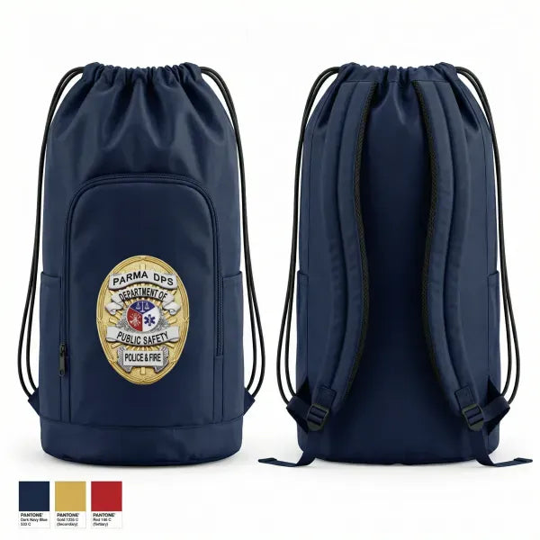 Gear Bag, Parma Department of Public Safety, Fire Department, Teamtime, Team time, sublimation, custom sports apparel, team uniforms, spirit wear, spiritwear, sports uniforms, custom shirts, team store, custom team store, fundraiser sports, apparel fundraiser