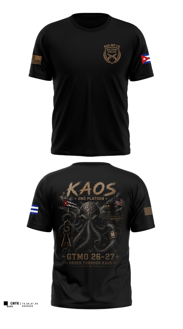 Short Sleeve Performance Shirt, 805th Military Police Company, Army, Teamtime, Team time, sublimation, custom sports apparel, team uniforms, spirit wear, spiritwear, sports uniforms, custom shirts, team store, custom team store, fundraiser sports, apparel fundraiser