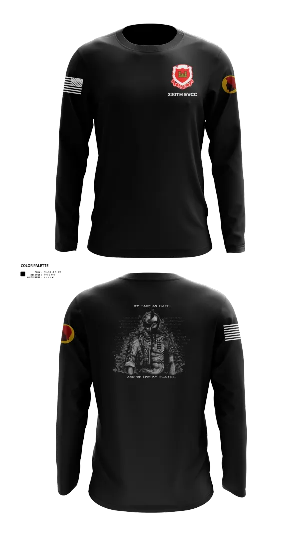 Long Sleeve Performance Shirt, 230th Engineering Vertical Construction Company, , Teamtime, Team time, sublimation, custom sports apparel, team uniforms, spirit wear, spiritwear, sports uniforms, custom shirts, team store, custom team store, fundraiser sports, apparel fundraiser