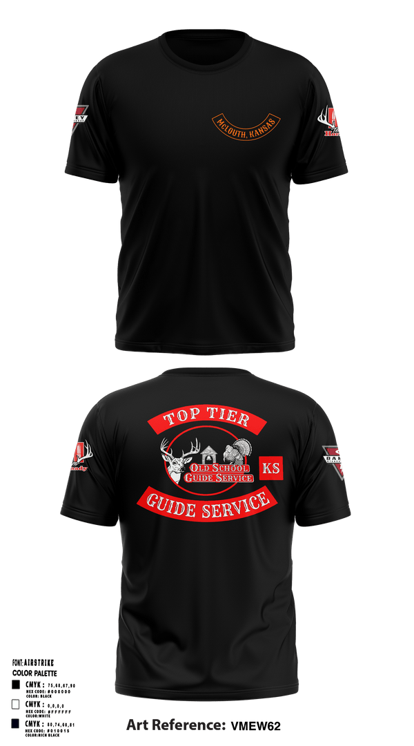 Soft Poly Tee Cotton Like Feel, Old School Guide Service, , Teamtime, Team time, sublimation, custom sports apparel, team uniforms, spirit wear, spiritwear, sports uniforms, custom shirts, team store, custom team store, fundraiser sports, apparel fundraiser