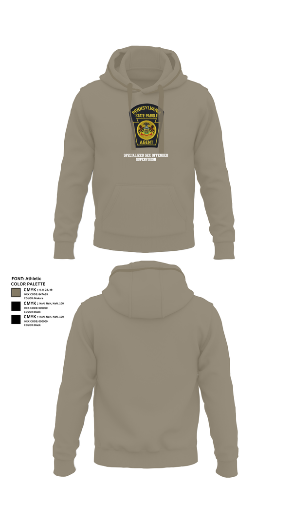 Hoodie, Specialized Sex Offender Supervision, Police, Teamtime, Team time, sublimation, custom sports apparel, team uniforms, spirit wear, spiritwear, sports uniforms, custom shirts, team store, custom team store, fundraiser sports, apparel fundraiser