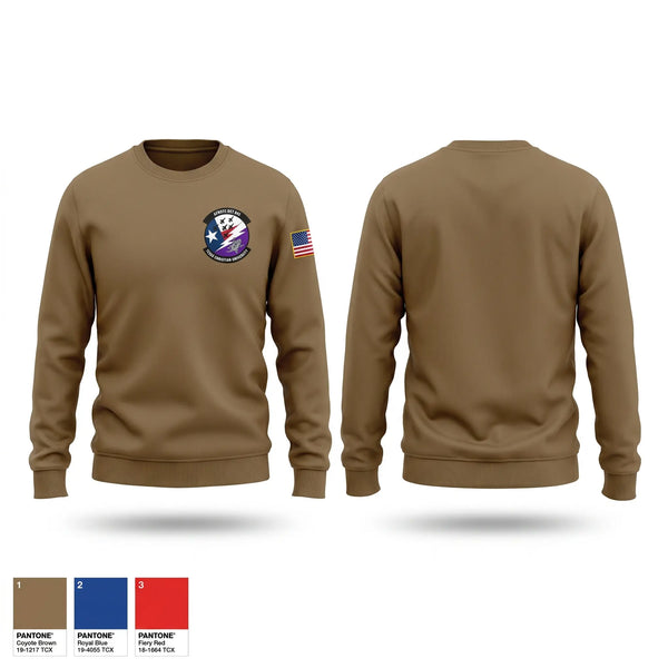 Crew Neck Sweatshirt, Detachment 845, Air Force, Teamtime, Team time, sublimation, custom sports apparel, team uniforms, spirit wear, spiritwear, sports uniforms, custom shirts, team store, custom team store, fundraiser sports, apparel fundraiser