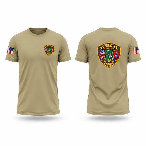 Short Sleeve Performance Shirt, Blytheville Police Department, Police, Teamtime, Team time, sublimation, custom sports apparel, team uniforms, spirit wear, spiritwear, sports uniforms, custom shirts, team store, custom team store, fundraiser sports, apparel fundraiser