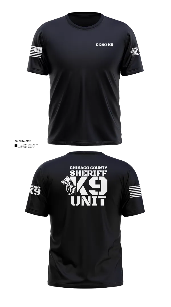 Old School Cotton Feel Shirt, Chisago County K9 Unit, , Teamtime, Team time, sublimation, custom sports apparel, team uniforms, spirit wear, spiritwear, sports uniforms, custom shirts, team store, custom team store, fundraiser sports, apparel fundraiser