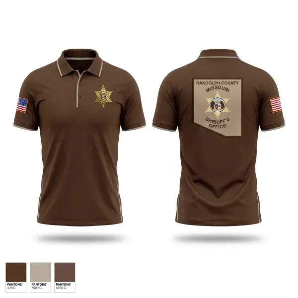 Short Sleeve Performance Polo, Randolph County Sheriff's Department, Police, Teamtime, Team time, sublimation, custom sports apparel, team uniforms, spirit wear, spiritwear, sports uniforms, custom shirts, team store, custom team store, fundraiser sports, apparel fundraiser