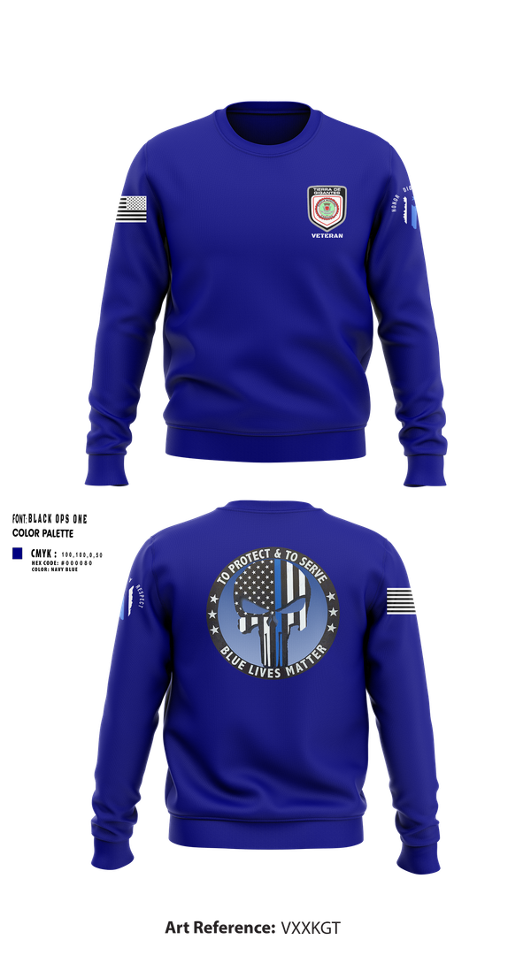 Crew Neck Sweatshirt, Policía Municipal de Carolina, , Teamtime, Team time, sublimation, custom sports apparel, team uniforms, spirit wear, spiritwear, sports uniforms, custom shirts, team store, custom team store, fundraiser sports, apparel fundraiser