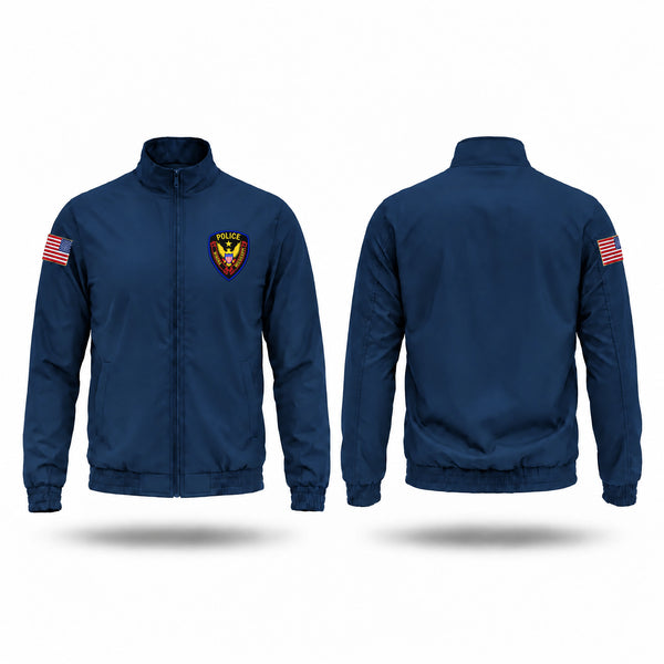 Windbreaker, Winona Police Department, Police, Teamtime, Team time, sublimation, custom sports apparel, team uniforms, spirit wear, spiritwear, sports uniforms, custom shirts, team store, custom team store, fundraiser sports, apparel fundraiser