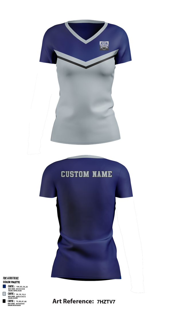 Womens Short Sleeve Vneck Shirt, East Senior High School Band, Spirit Store, Teamtime, Team time, sublimation, custom sports apparel, team uniforms, spirit wear, spiritwear, sports uniforms, custom shirts, team store, custom team store, fundraiser sports, apparel fundraiser