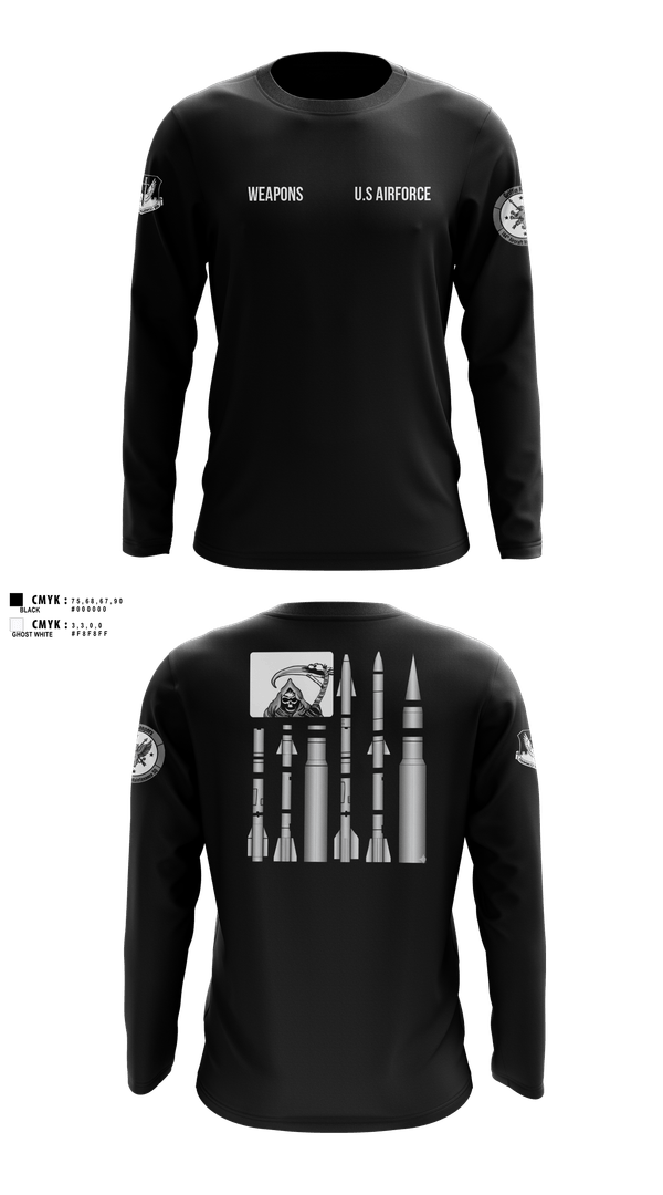 Long Sleeve Performance Shirt, 144 FW, National Guard, Teamtime, Team time, sublimation, custom sports apparel, team uniforms, spirit wear, spiritwear, sports uniforms, custom shirts, team store, custom team store, fundraiser sports, apparel fundraiser