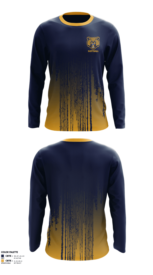 Long Sleeve Performance Shirt, Lancaster High School Softball, Softball, Teamtime, Team time, sublimation, custom sports apparel, team uniforms, spirit wear, spiritwear, sports uniforms, custom shirts, team store, custom team store, fundraiser sports, apparel fundraiser