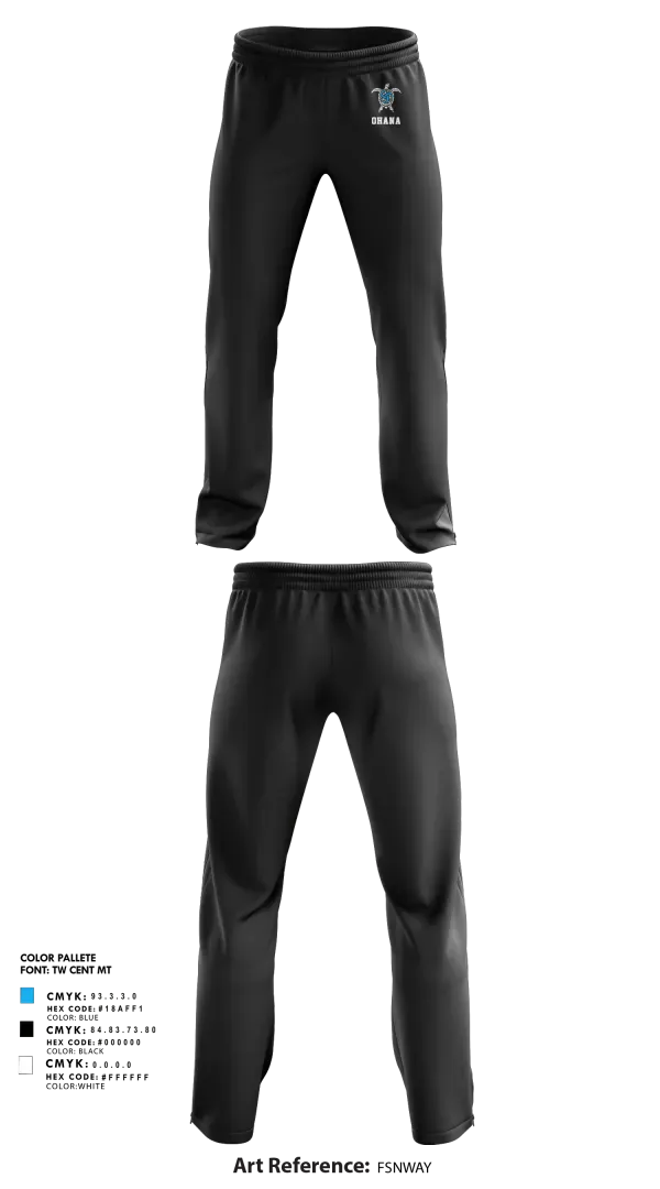 Sweatpants, Ohana Volleyball, Women's Volleyball, Teamtime, Team time, sublimation, custom sports apparel, team uniforms, spirit wear, spiritwear, sports uniforms, custom shirts, team store, custom team store, fundraiser sports, apparel fundraiser