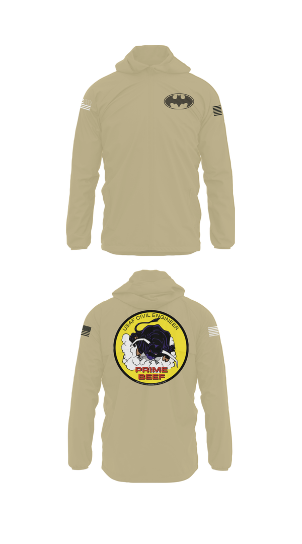Windbreaker, 185th CES, Navy, Teamtime, Team time, sublimation, custom sports apparel, team uniforms, spirit wear, spiritwear, sports uniforms, custom shirts, team store, custom team store, fundraiser sports, apparel fundraiser