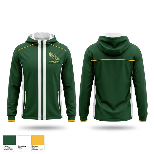 Windbreaker, Schuyler High School, Track & Field, Teamtime, Team time, sublimation, custom sports apparel, team uniforms, spirit wear, spiritwear, sports uniforms, custom shirts, team store, custom team store, fundraiser sports, apparel fundraiser
