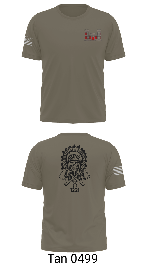 Short Sleeve Performance Shirt, 1221st Route Clearance Co., National Guard, Teamtime, Team time, sublimation, custom sports apparel, team uniforms, spirit wear, spiritwear, sports uniforms, custom shirts, team store, custom team store, fundraiser sports, apparel fundraiser