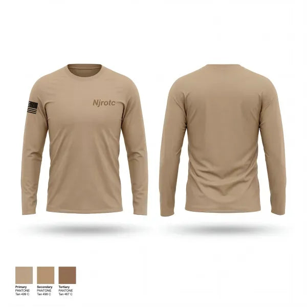 Long Sleeve Performance Shirt, Njrotc, Navy, Teamtime, Team time, sublimation, custom sports apparel, team uniforms, spirit wear, spiritwear, sports uniforms, custom shirts, team store, custom team store, fundraiser sports, apparel fundraiser