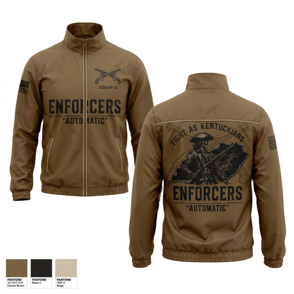 Windbreaker, 223rd MP Co, National Guard, Teamtime, Team time, sublimation, custom sports apparel, team uniforms, spirit wear, spiritwear, sports uniforms, custom shirts, team store, custom team store, fundraiser sports, apparel fundraiser