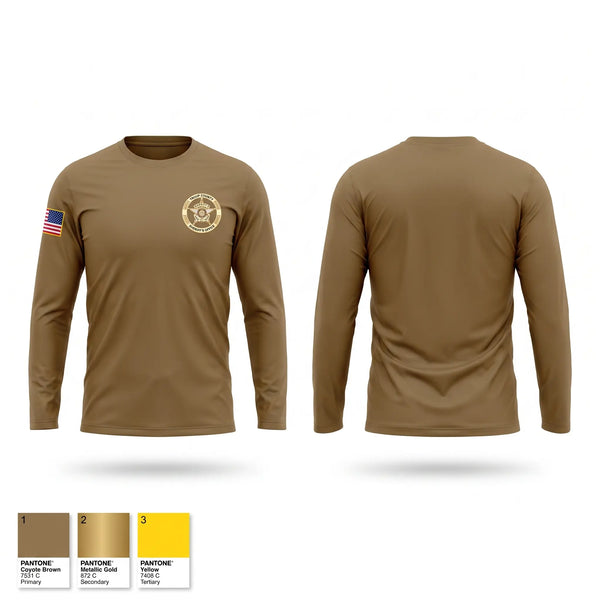 Long Sleeve Performance Shirt, Troup County Sheriff’s Office, Police, Teamtime, Team time, sublimation, custom sports apparel, team uniforms, spirit wear, spiritwear, sports uniforms, custom shirts, team store, custom team store, fundraiser sports, apparel fundraiser