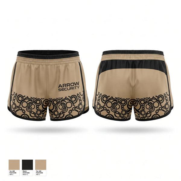 Womens Shorts, ARROW SECURITY, , Teamtime, Team time, sublimation, custom sports apparel, team uniforms, spirit wear, spiritwear, sports uniforms, custom shirts, team store, custom team store, fundraiser sports, apparel fundraiser