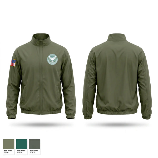 Windbreaker, 82nd Airborne Division, Army, Teamtime, Team time, sublimation, custom sports apparel, team uniforms, spirit wear, spiritwear, sports uniforms, custom shirts, team store, custom team store, fundraiser sports, apparel fundraiser