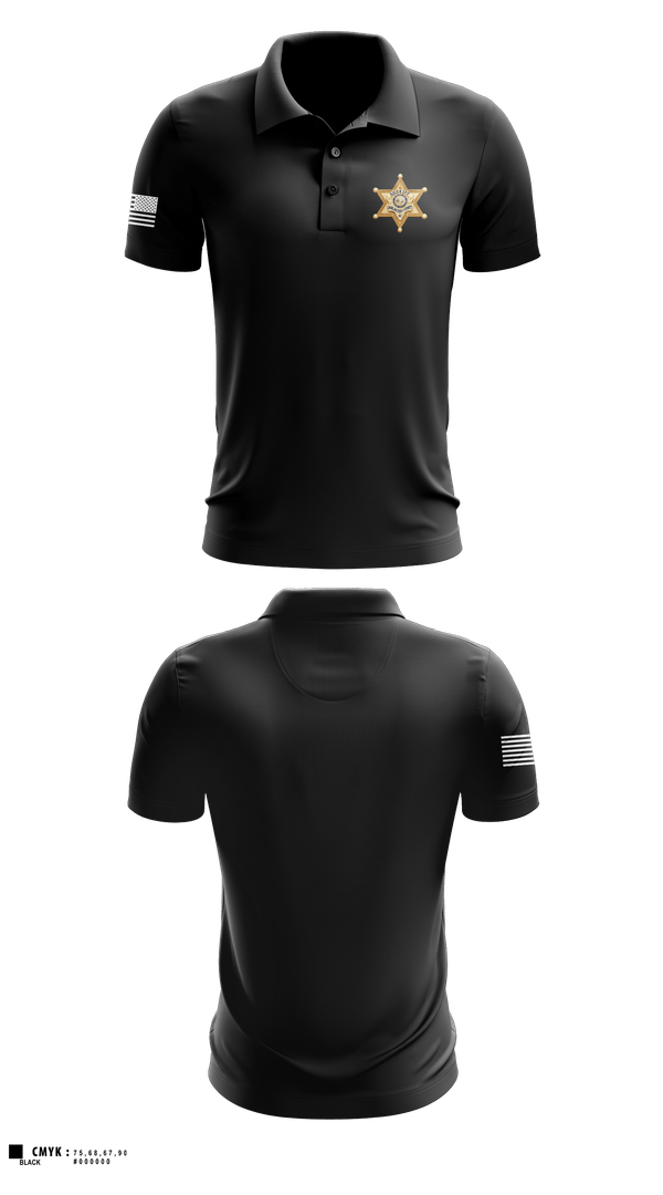 Short Sleeve Performance Polo, Darlington County Sheriffs Office, Police, Teamtime, Team time, sublimation, custom sports apparel, team uniforms, spirit wear, spiritwear, sports uniforms, custom shirts, team store, custom team store, fundraiser sports, apparel fundraiser