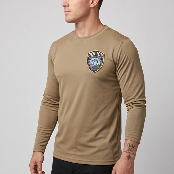 Long Sleeve Performance Shirt, HHB 2-43, Army, Teamtime, Team time, sublimation, custom sports apparel, team uniforms, spirit wear, spiritwear, sports uniforms, custom shirts, team store, custom team store, fundraiser sports, apparel fundraiser