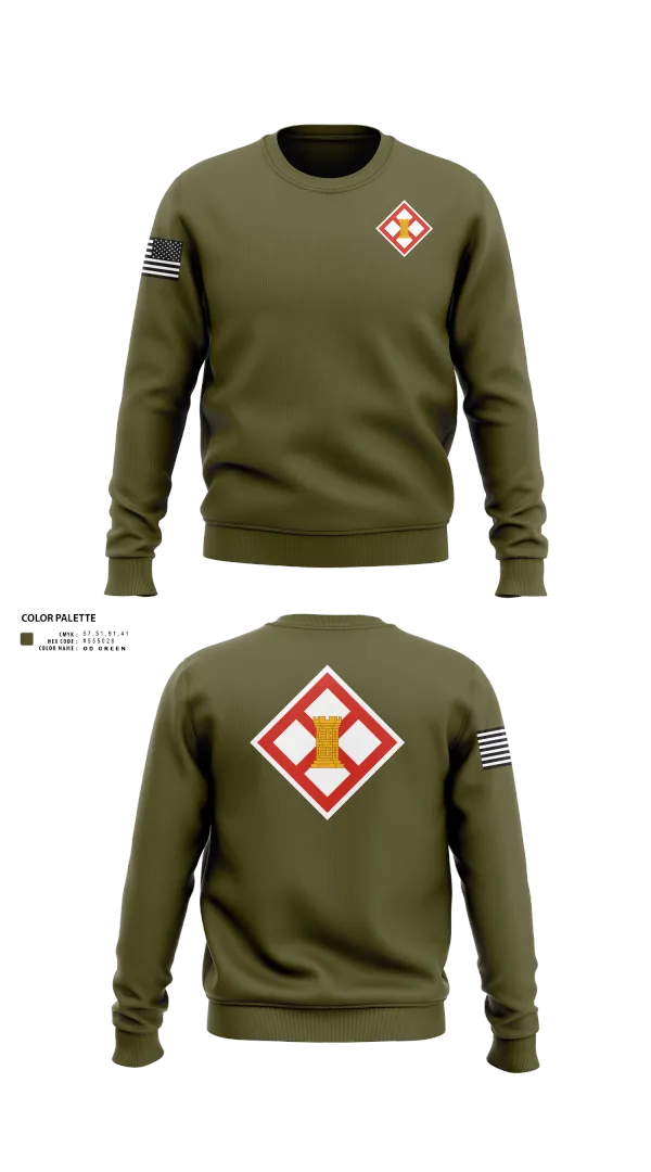 Crew Neck Sweatshirt, 683rd ENG DET, , Teamtime, Team time, sublimation, custom sports apparel, team uniforms, spirit wear, spiritwear, sports uniforms, custom shirts, team store, custom team store, fundraiser sports, apparel fundraiser
