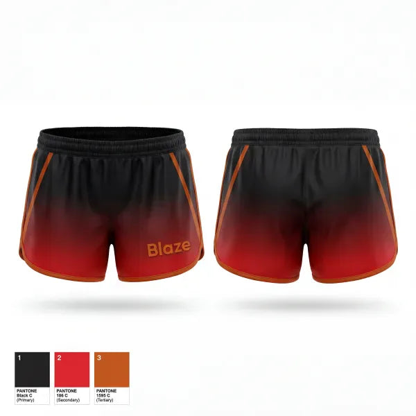 Womens Shorts, Blaze, Softball, Teamtime, Team time, sublimation, custom sports apparel, team uniforms, spirit wear, spiritwear, sports uniforms, custom shirts, team store, custom team store, fundraiser sports, apparel fundraiser