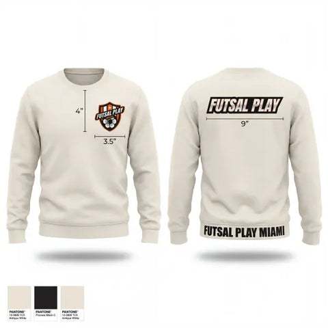 Crew Neck Sweatshirt, FUTSAL PLAY, Men's Soccer, Teamtime, Team time, sublimation, custom sports apparel, team uniforms, spirit wear, spiritwear, sports uniforms, custom shirts, team store, custom team store, fundraiser sports, apparel fundraiser
