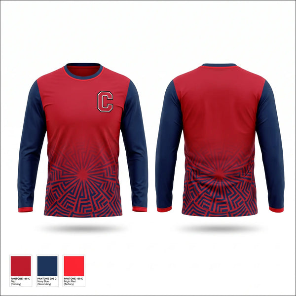 Long Sleeve Performance Shirt, Cornell, Ice Hockey, Teamtime, Team time, sublimation, custom sports apparel, team uniforms, spirit wear, spiritwear, sports uniforms, custom shirts, team store, custom team store, fundraiser sports, apparel fundraiser