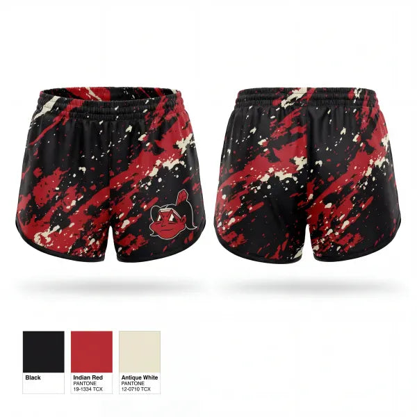 Womens Shorts, Sissonville Lady Indians, Softball, Teamtime, Team time, sublimation, custom sports apparel, team uniforms, spirit wear, spiritwear, sports uniforms, custom shirts, team store, custom team store, fundraiser sports, apparel fundraiser