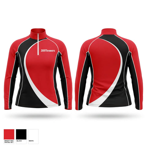 Quarter Zip Jacket, 209Throwers, Track & Field, Teamtime, Team time, sublimation, custom sports apparel, team uniforms, spirit wear, spiritwear, sports uniforms, custom shirts, team store, custom team store, fundraiser sports, apparel fundraiser